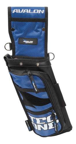 Carcaj Quiver Avalon 21 Field Arquería Azul Rh