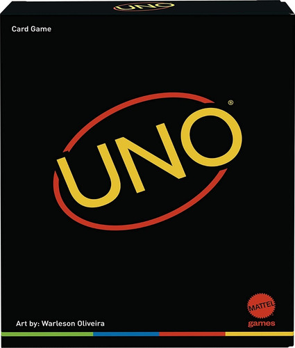Novo Jogo De Cartas Uno Minimalista Original Mattel Gyh69