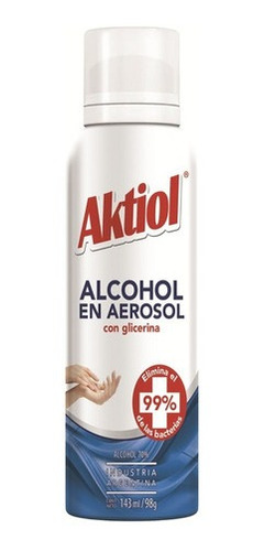 Alcohol En Aerosol X143 Ml Aktiol