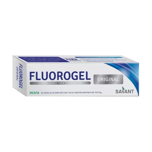 Fluorogel Original Gel Dental Con Fluor X 60g Menta