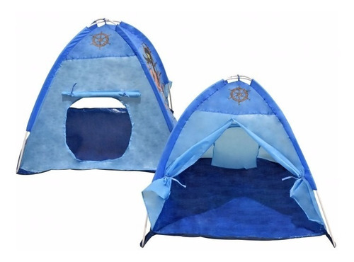 Imagen 4 de 6 de Carpa Para Niños Casita De Juguete Modelo Pirata Casa Jardín