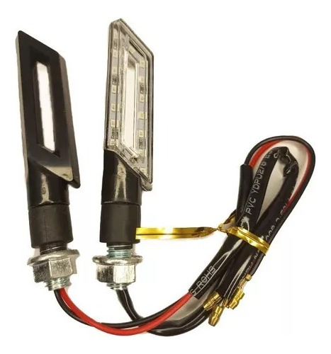Fero Cruce Luz Luce Led Motos Amarillo