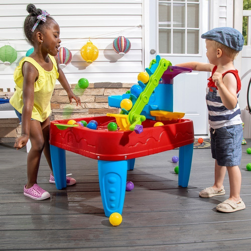 Mesita De Estimulación Con Pelotas Stem-step2 Juego Infantil