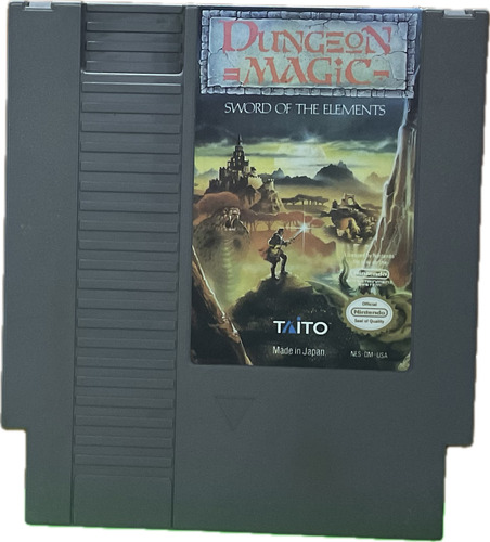 Dungeon Magic Sword Of The Elements Nes *play Again* (Reacondicionado)