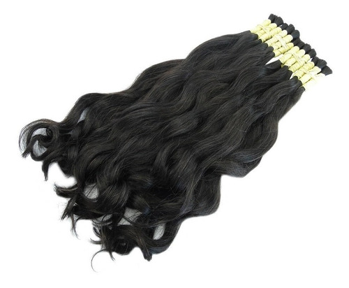 Cabelo Humano Ondulado Natural 60cm - 100g Envio Imediato