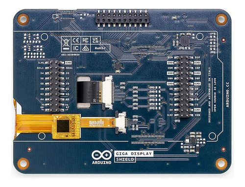 Shield Arduino Giga R1 Display Asx00039