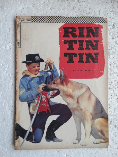 Rin Tin Tin 2ª  Série Nº 10 Ebal Nov 1966