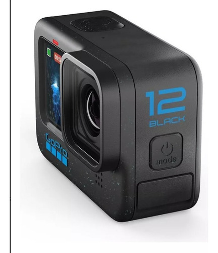 Câmera Gopro Hero 12 Black 27mp 5.3k Hdr Chdhx-121-rw-preto Preto
