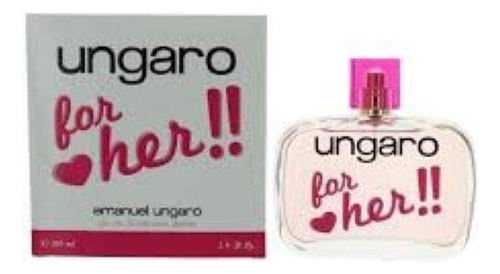 Perfume Emanuel Ungaro Eau De Toilette 100ml For Women