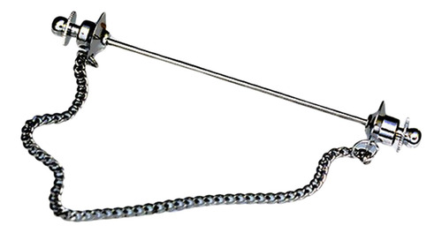 3x Alfiler De Barra De Cuello De Para Hombre Con Broche De