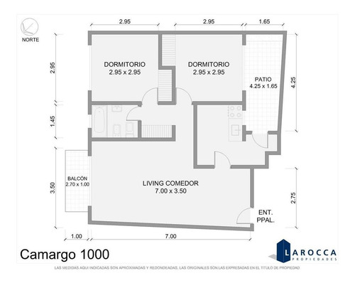 Imagen 20 de 20 de 3 Ambientes Con Balcon Y Patio Al Frente Villa Crespo