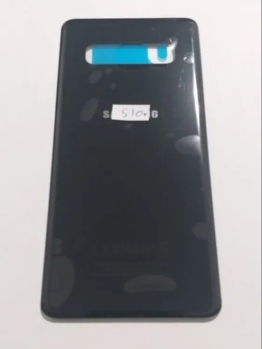 Tampa Traseira Vidor Da Bateria Galaxy S10+ /s10 Plus Preta 