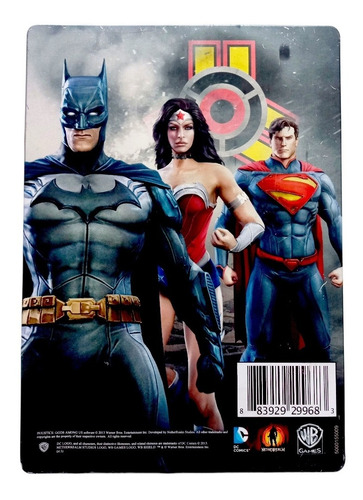 Injustice Gods Among Us Caja Metálica Xbox 360 En Español (Reacondicionado)