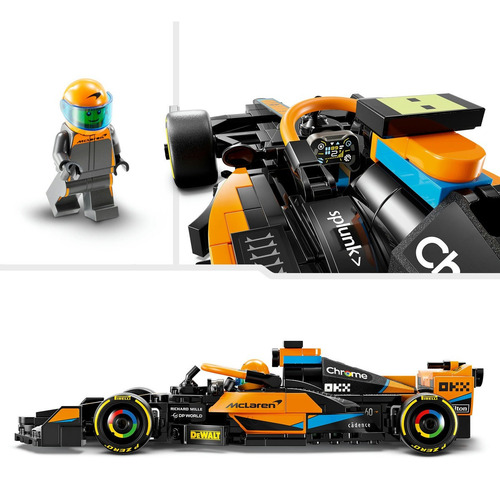 Lego® Speed Champions Coche De Carreras De Fórmula 1 Mclaren