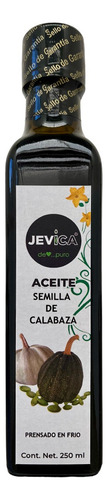 Aceite De Semilla De Calabaza Jevica Calidad Extra Virgen