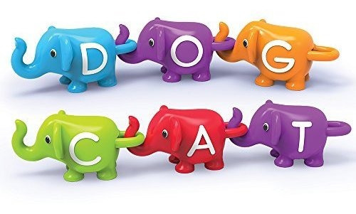 Recursos De Aprendizaje Snap N Learn Abc Elephants Toy 26 Pi