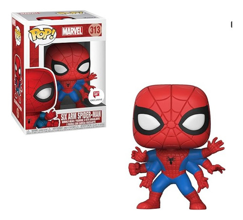 Funko Pop Six Arm Spiderman 313 Spider-man Exclusive