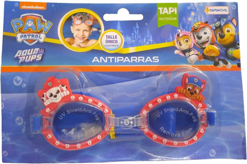 Antiparras Infantiles Para Pileta Paw Patrol Marshall Chase