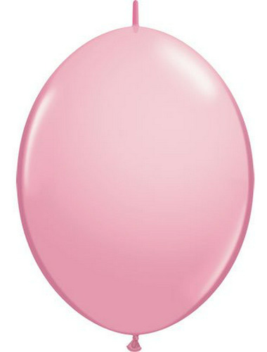 Qualatex Quick Link - Globos De Látex, 30 Cm, Color Rosa