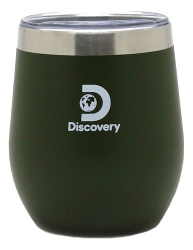 Mate De Acero Inoxidable Discovery 280 Ml Vaso Con Tapa New