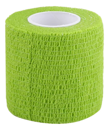 Bandagem Atadura Elástica 5cm X 2mt - Lisa Verde-limão