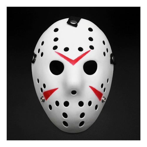 Friday 13th Costum, Mxjwe-003, 3 Pzas. 25x18x5 Cm, Plástico Color Blanco Jasonwhite