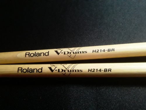 Baquetas Roland V-drums H214-br - Usada
