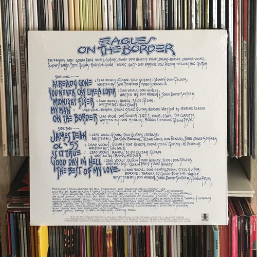 Vinilo Eagles On The Border Eu Import.