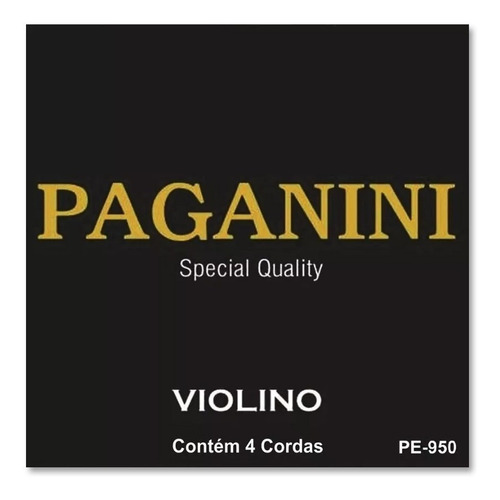 Imagem 1 de 4 de Encordoamento Violino Paganini Promoção! Oferta!
