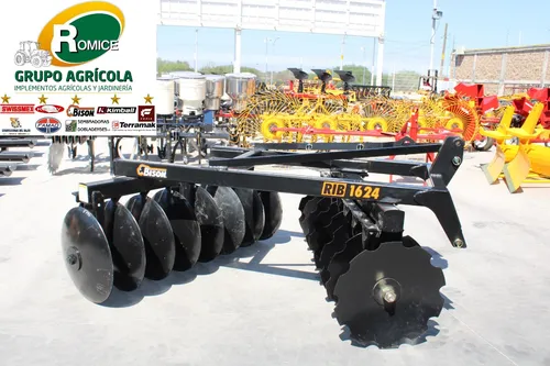 comprar Rastra Agricola De Levante De 16 Discos Marca Bison Nueva!!!