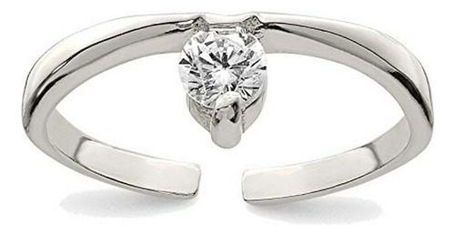 Anillo Para Pie - Anillo Para Pie - Solid Sterling Silver Cz