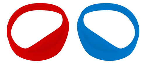Protetor De Lentes Para Oculus Quest 2 Cor Vermelho E Azul