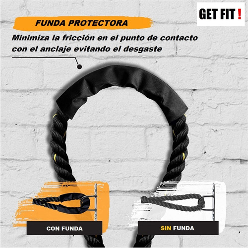 Battle Rope 38mm X 15m Get Fit! Soga Cross-fit