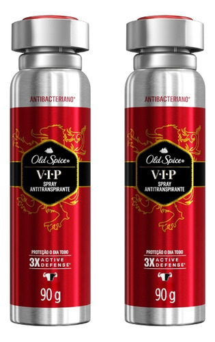 Desodorante Aero Old Spice 150ml Vip-kit C/2un