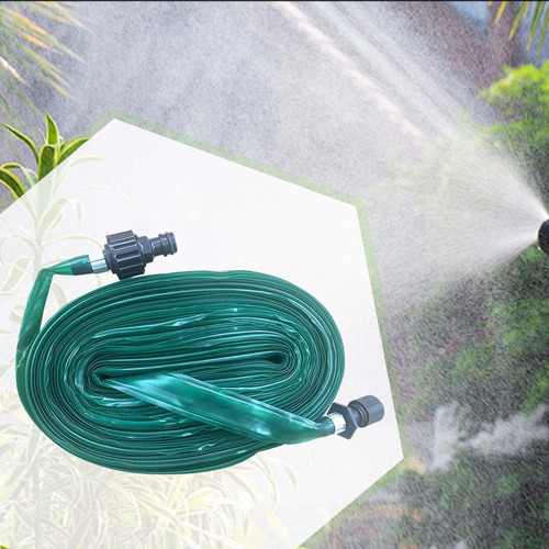 Manguera De Riego Plana De Pvc Manguera De Remojo Alta 15m