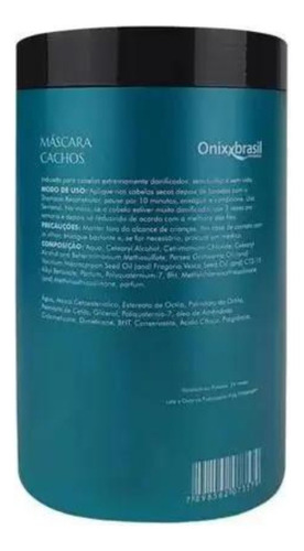Máscara Cachos 1kg Onixx