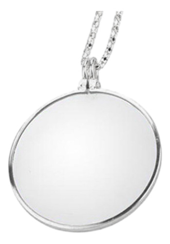 5x Collar Lupa Lupa Colgante Lupa De Lectura Lupa Plata