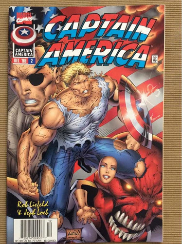 Captain America Vol 2 #2 December 1996 - Marvel Comics