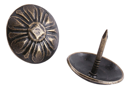 Upholster Nails, 100 Unidades, Muebles Vintage De Metal De B