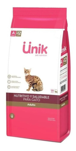 Imagen 1 de 1 de Alimento Unik Premium para gato adulto sabor mix en bolsa de 2 kg