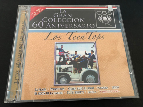 Cd  Los Teen Tops  La Gran Coleccion 60 Aniversario