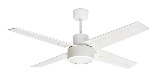 Ventilador De Techo Protalia Luz Led Madera Reversible 85w 