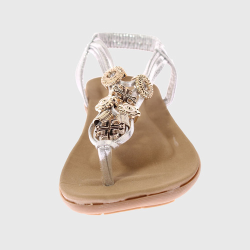 Sandalia Plata Vía Franca Art. 51209b2027silver