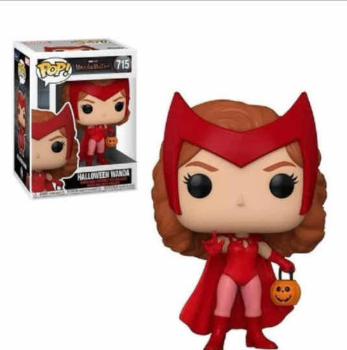 Funko Pop Marvel Wandavision Disney Wanda Halloween 715 (Usado)