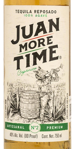 Paquete De 3 Tequila Juan More Time Reposado 750 Ml
