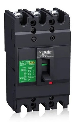 Disjuntor Caixa Moldada Tripolar 25a Schneider Ezc100h 3025