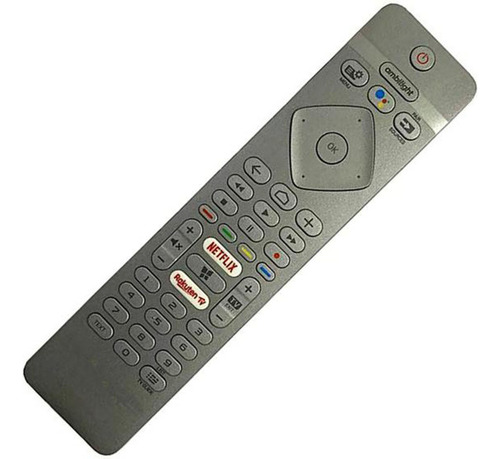 Controle Compatível Tv Lcd Philips Rakuten Rc4154401/01r
