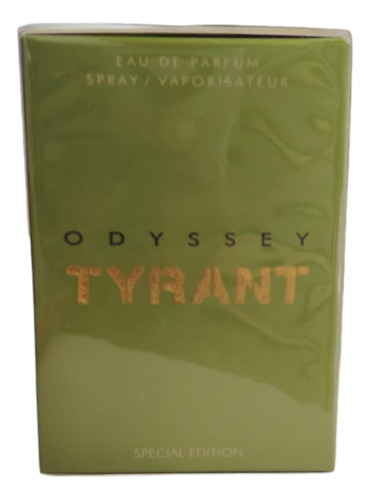 Perfume Odyssey Tyrant Armaf Hombre Eau De Parfum 100ml
