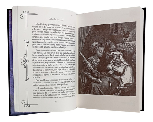 Cuentos Perrault, Charles Perrault, Pasta Dura, Ilustrado