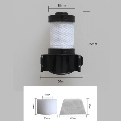 Filtro Hepa De Limpieza Para Shark If100 Kits De Filtros
